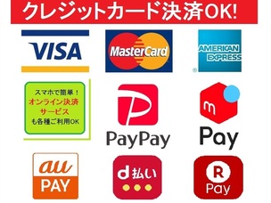 アルファーテックならペイ払いも可能